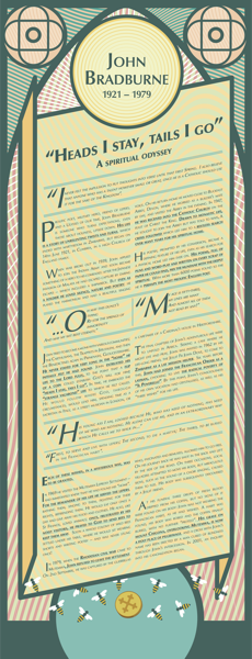 John Bradburne Text Panel