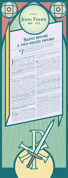 Saint John Fisher Text Panel